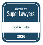 Rated by Super Lawyers Lori A. Luka 2026